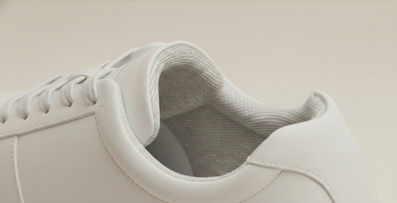 Footwear lining textile detail